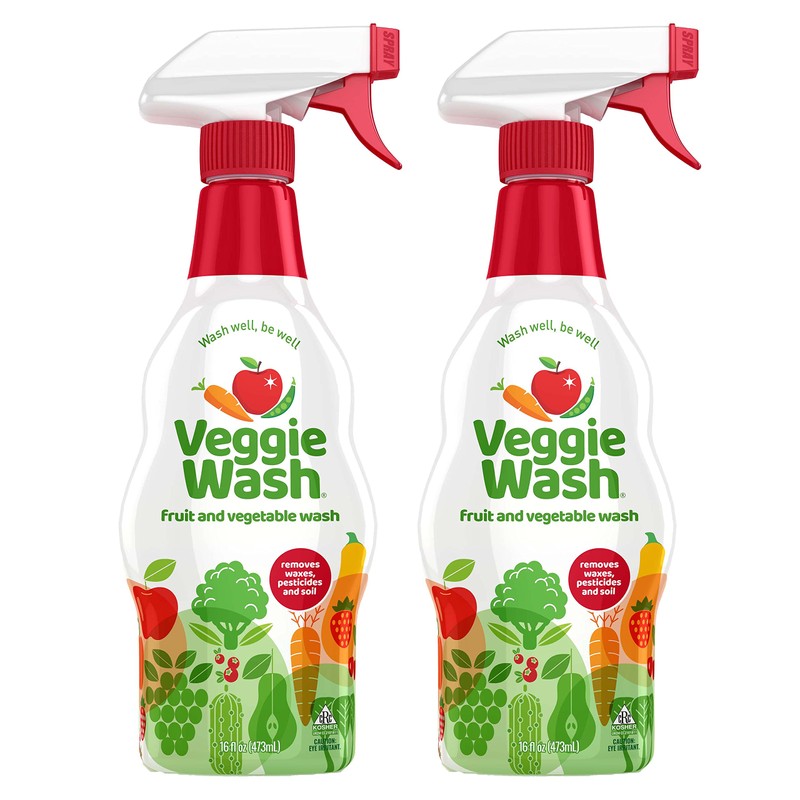 Veggie Wash Fruit & Vegetable Wash, Produce Wash and Cleaner,