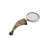 Nautical Solid Brass Handcraft Magnifying Glass with Buffalo Horn Handle