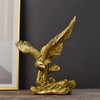 Hosoncovy Eagle Figurine Ornament Resin Eagle Sculpture Eagle Statue Eagle