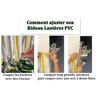 MadeInNature, Door Curtain with Plastic Straps for Indoor and Outdoor