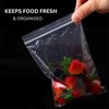 240pcs Resealable Clear Plastic Bags For Packaging, Food, Storage, Heavy