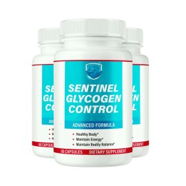 Sentinel 3-Pack Sentinel Glycogen Control Capsules, Advanced Blood Support - 180 Capsules