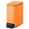 Cesun Small Bathroom Trash Can with Lid Soft Close, Step
