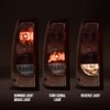 ALLGOOD Tail Lights Assembly w/Bulbs, Compatible with Chevy Silverado Pickup