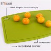 liflicon Silicone Thick Cutting Boards Mats Set of 3 Foldable