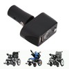 Electric Wheelchair Light 3 Pin XLR Head USB Charging Adjustable