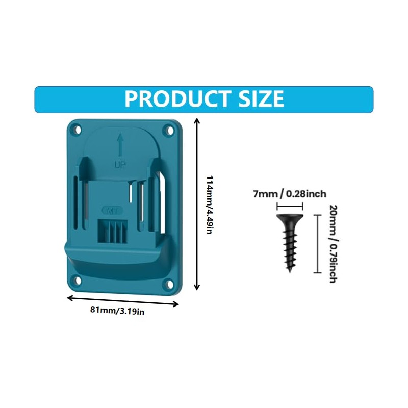 ELAIRUA Drill Tool Wall Mounted Base Hanger Compatible Motorized Stand