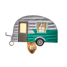 Enchanted Cottage Shop Camper Night Light with Bulb Camping Decor