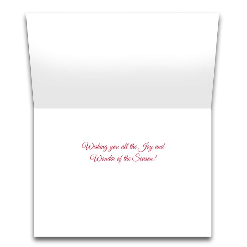 Texas Joy to the World Christmas Card with Recipe