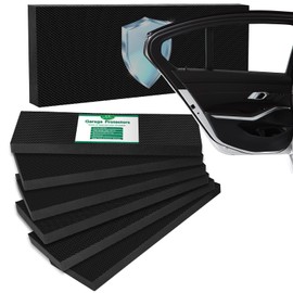 Vautvis 6 x Garage Wall Protection, Garage Wall Protection, Car 30 x 10 x 1.8 cm, Door Protection, Door Edge Protection for Car Doors, Garages, Parking, Impact Protection, Garage Padding, Door Edge