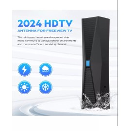 uriiu Tv Antenna for Smart TV Indoor, HD TV Antenna Indoor for Local Channels, TV