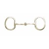 ERS Centaur Stainless Steel Eggbutt Snaffle w-75mm Flat Rings 5.5