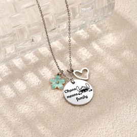 GINAZL To My Daughter Necklace Gifts （哦哈那项链）