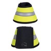 HKM Reflective Bell Boots Neon Yellow Warmblood