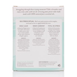 Tisserand Aromatherapy - The Little Box of De-Stress - Mind Clear, Inner Harmony, Total De-Stress - 100% Natural Pure Essential Oils - 3x10ml