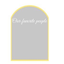 Wedding Seating Chart Decal Wedding Sign Decor DIY Wedding Decals Seating Chart Mirror Decal Wedding Vinyl Our Favorite People Sticker Vinyl Decal