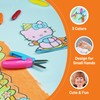 Safety Scissors for Kids, Retractable Small Scissors for Toddler Craft
