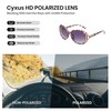 Cyxus P1143 Women's Sunglasses, Polarized Lenses, UV Protection, UV Protection,