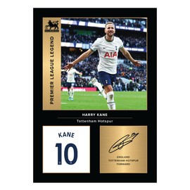 Icons Wall Art Harry Kane Signed Tottenahm Legends A4 Printed Photo Picture Display Gift For Tottenham Fans Digitally Reproduced Signature Unframed