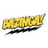 Spreadshirt The Big Bang Theory Bazinga Sticker 10 x 10