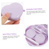 SAFIGLE 3 Sets Travel Contacts Lens Case with Shaped Holder
