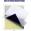 BIOMASER Tattoo Transfer Paper, 35 Sheets Tattoo Stencil Paper for