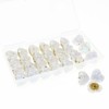 BITEYI Heart Sequin Push pins,30 Pcs Cute Heart Amber Thumbtacks