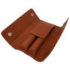 GERMANUS Leather Cigar Case for 2 Cigars, Made in EU,