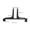 Screen Holder Feet Holder, Aluminum Alloy Room Divider Screen Holder
