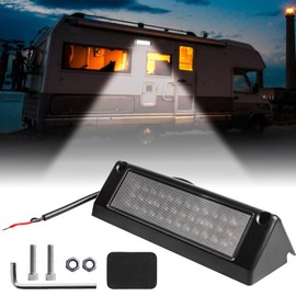 12 V Lamps Motorhome, LED Lamp Motorhome Outdoor, 12 Volt LED Lamps Motorhome Outdoor, Reversing Light Outdoor Light Motorhome 12 V 6000 K 2000 lm IP67 Waterproof for Camper Motorhome Caravan Boat