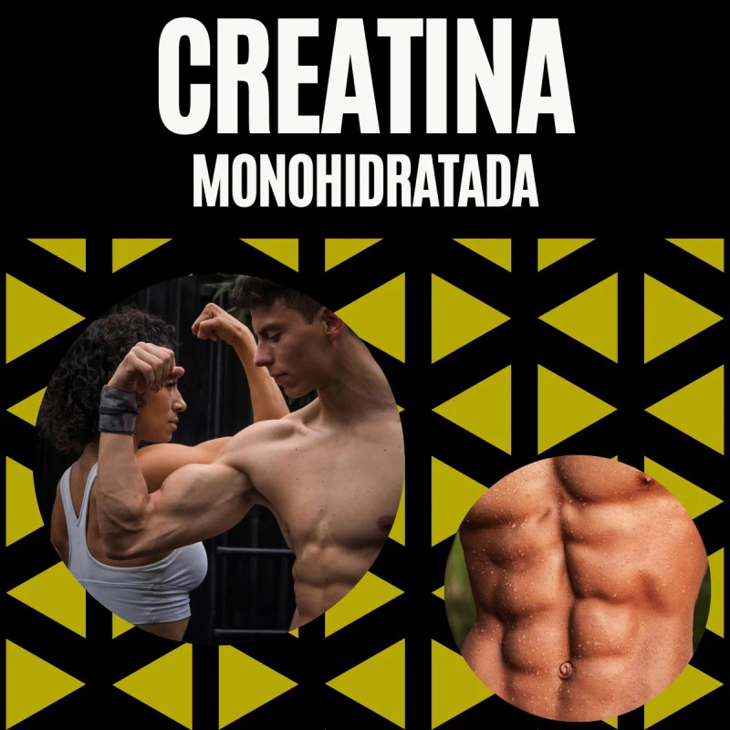 Creatina Monohidratada 300g 60 Servicios 0 Carbs 0 Azúcar