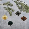 Ginger Ray 3D Paper Honeycomb Hanging Christmas Tree Decorations 4