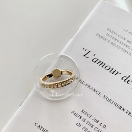 E&L LiliDreamStore 360 Rotating Transparent Crystal Phone Stand Holder"Diamond - Round