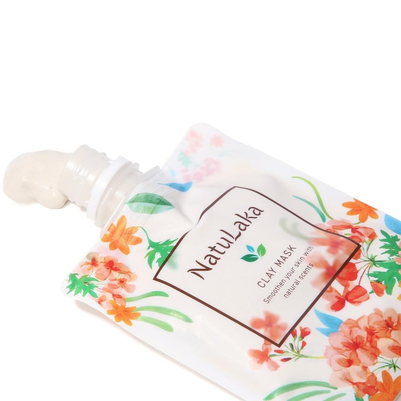 NatuLaka Clay Mask - Detoxifying, Pore Minimizing, Hydrating Mask