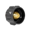 Hooshing QCC1 Propane Gas Fitting Adapter With 1/4 Inch NPT
