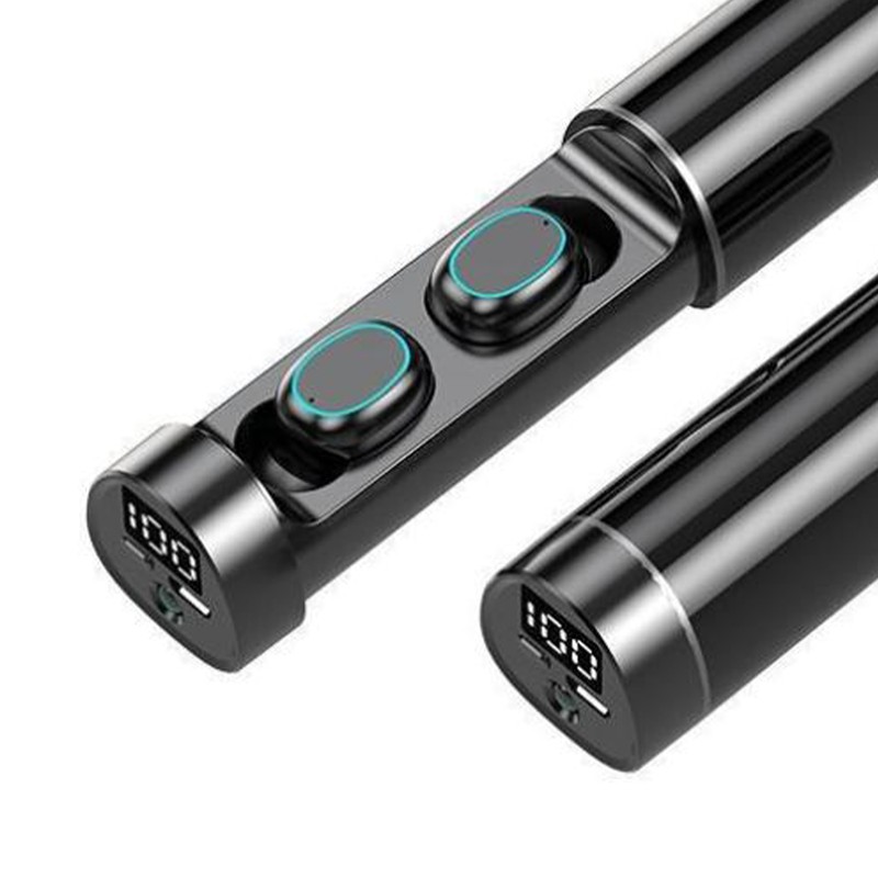 Mini Bluetooth Earbuds Touch Control LED Display Waterproof Wireless Sports