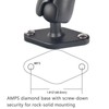 VAUBORTTI 1" Ball Phone Mount – Aluminum Alloy Arm &