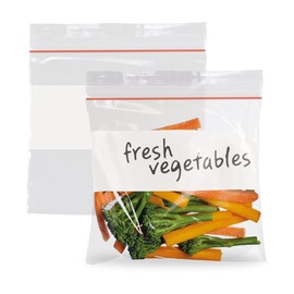 APQ Pack of 1000 Write-On Block Seal Top Bags 6 x 6. Thickness 4 mil. Ultra Thick Poly Bags 6x6. Plastic Bags for Packing, Storing, Industrial, Food Service, Health Needs.