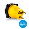 Camco Power Grip Camper/RV 30A-50A Locking Adapter | Compatible with