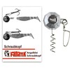 FANATIK Screw Head Spiral Set 5 Pieces/3 Pieces with Carabiner