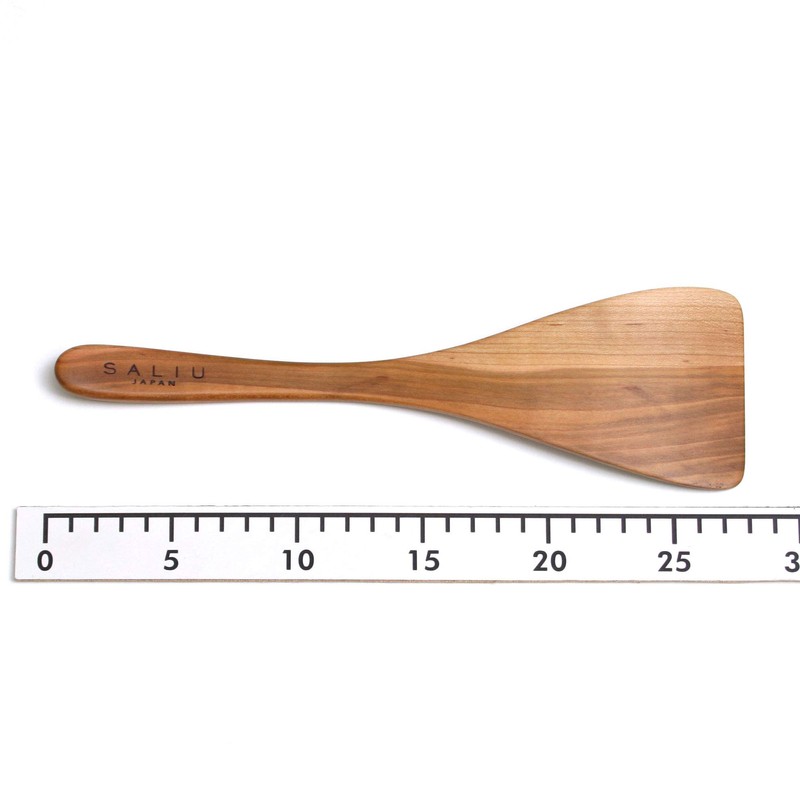 Lolo, Yamakora, Made in Japan, Wooden Spatula, Cookware, Natural Wood,