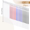 Bewudy 4pcs Heat Erasable Pens for Fabric with 20 Refills,
