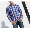 Double Pump Mens Button Down Shirts Cotton Long Sleeve Shirts