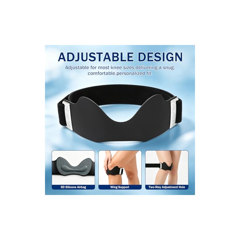 2PCS Stryd-e Knee Strap, 2026 New Stryd-e Precision Strap, Precision