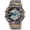 Arias ADWW18093-03 Men's Digital Dash Military Waterproof Wristwatch, Multi-functional, Backlight,