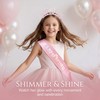 Set Fascia e Corona Compleanno per Ragazza 10 Anni, Accessori