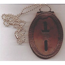 NYC Traffic Agent Badge Cut-Out Neck Hanger/Belt Clip Combo (Badge Not Included)