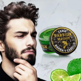 Kit 3 Cera Para Cabello Hombre Bergamota + Crecimiento Barba