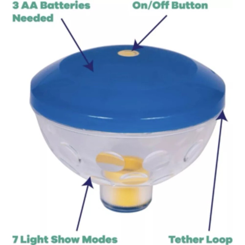 GAME 3550 Pool Underwater Light Show Projects 7 Changing LED