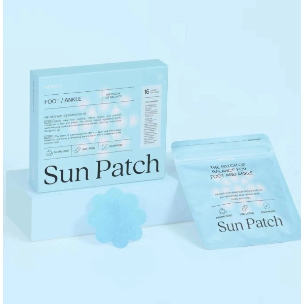 HERFES Foot/Ankle Relief Patches for Swelling, Aches and Circulation